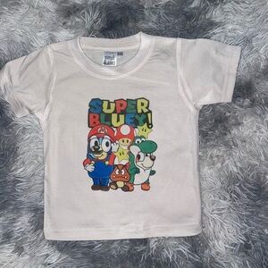 Super Bluey shirt